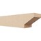 Ekena Millwork 4in. W x 4in. H x 16in. L Clemmons Woodgrain TimberThane Rafter Tail, Primed Tan RFTUR04X04X16CLERCPR - alternate 1